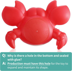 No Hole No Mould Baby Bath Toys - 9PCS Mould Free Bath Toys for 1 2 3 4 Year Olds Toddler Kids Swimming Pool Toys Sea Animals Water Play Toys for Boys Girls