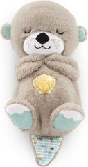 Fisher-Price Soothe ‘N Snuggle Otter Baby Plush Light & Sound Toy FXC66