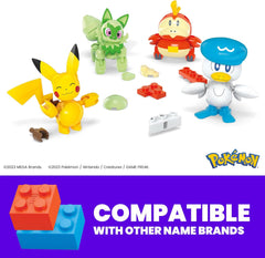 MEGA Pokémon Paldea Region Team Building Set – 79 Pieces (HPX92)