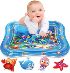 Infinno Inflatable Tummy Time Water Play Mat – Sensory Activity Toy for Babies