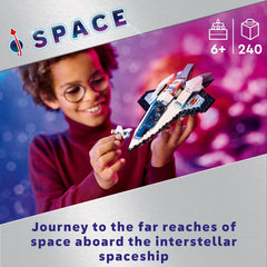 LEGO City Space Interstellar Spaceship Toy 60430 for Kids 6+