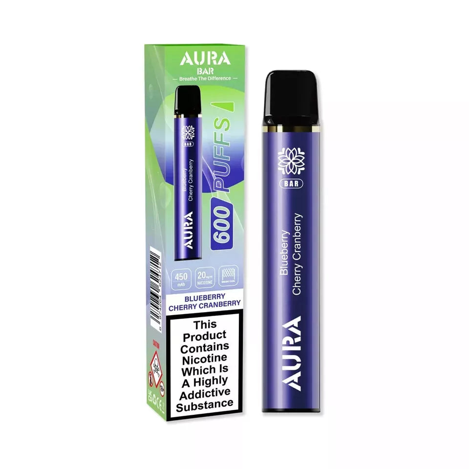 Aura Bar 600 Disposable Bar Pod Kit 20mg Like Elf, Magic Bar Free Dispatch