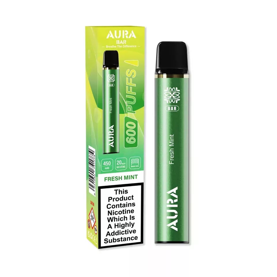 Aura Bar 600 Disposable Bar Pod Kit 20mg Like Elf, Magic Bar Free Dispatch