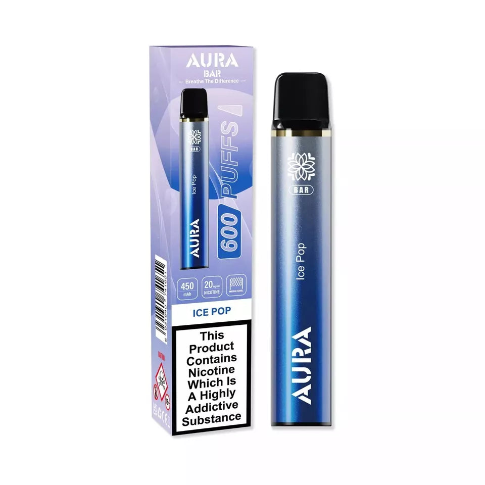 Aura Bar 600 Disposable Bar Pod Kit 20mg Like Elf, Magic Bar Free Dispatch