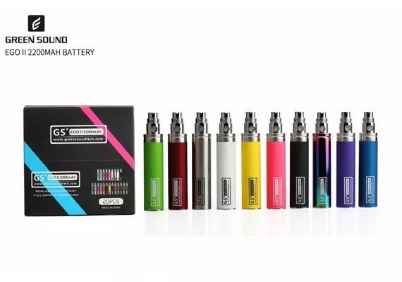 2x GS EGO II 2200mAh Vape Batteries 2 Pack