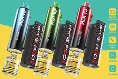 PYNE Pod Click 50K Prefilled Pods – Reusable vaping kit