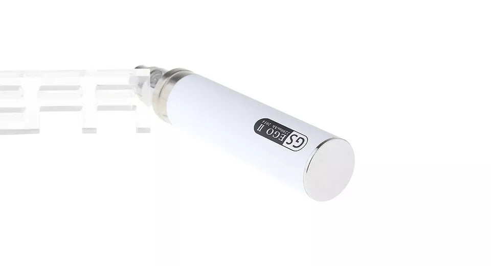 GS EGO 2 II 2200mAh Battery Only eCig With Scratch Code (White) 100% Authentic
