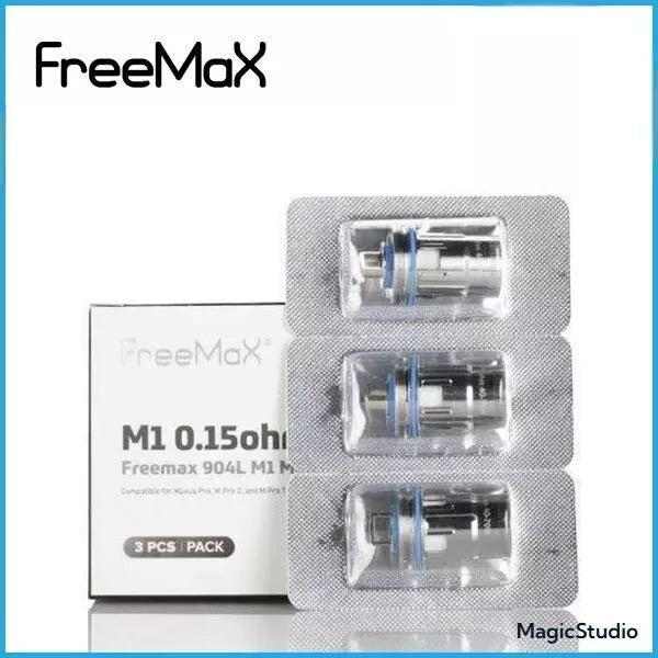 🔥 FreeMax 904L M1 Mesh Coils – 0.15Ω | Authentic | UK Stock & Fast Dispatch 🇬🇧