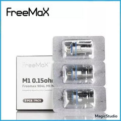 🔥 FreeMax 904L M1 Mesh Coils – 0.15Ω | Authentic | UK Stock & Fast Dispatch 🇬🇧