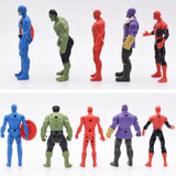 Super Hero Action Figures Set – 5 Piece PVC Collectible Toy Figures
