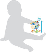Playgro Horse Soft Baby Toys 3-6-12 Months Developmental, 3+ Months Rattles Teething Toys for Babies, Newborn & Infant Sensory Non-Toxic Plush Baby Rattle for Boy Girl with Clip Clop Activity Gift
