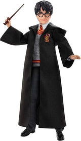 Collectible Doll (10.5 Inch) with Hogwarts Uniform, Gryffindor Robe and Wand, FYM50