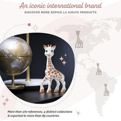 Sophie la Girafe Natural Rubber Baby Teether Gift Box – Sensory Teething Toy for Newborns