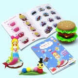 CiaraQ Air Dry Clay Set – 36 Colours Ultra Light Modelling Clay Kit for Kids with Tools & Tutorial Book