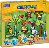 Imagimake Window Art Princess | Unicorn & Mermaid Suncatcher Kit | 16-Piece Glass Painting Set | Craft Kits for Kids 5-12 | Arts Set for Kids | 5,6,7,8,9 Year Old Girl Birthday Gifts