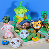 CiaraQ Air Dry Clay Set – 36 Colours Ultra Light Modelling Clay Kit for Kids with Tools & Tutorial Book