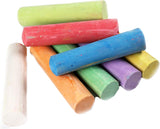 24 Giant Washable Pavement Chalks for Kids Outdoor Drawing