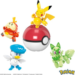 MEGA Pokémon Paldea Region Team Building Set – 79 Pieces (HPX92)