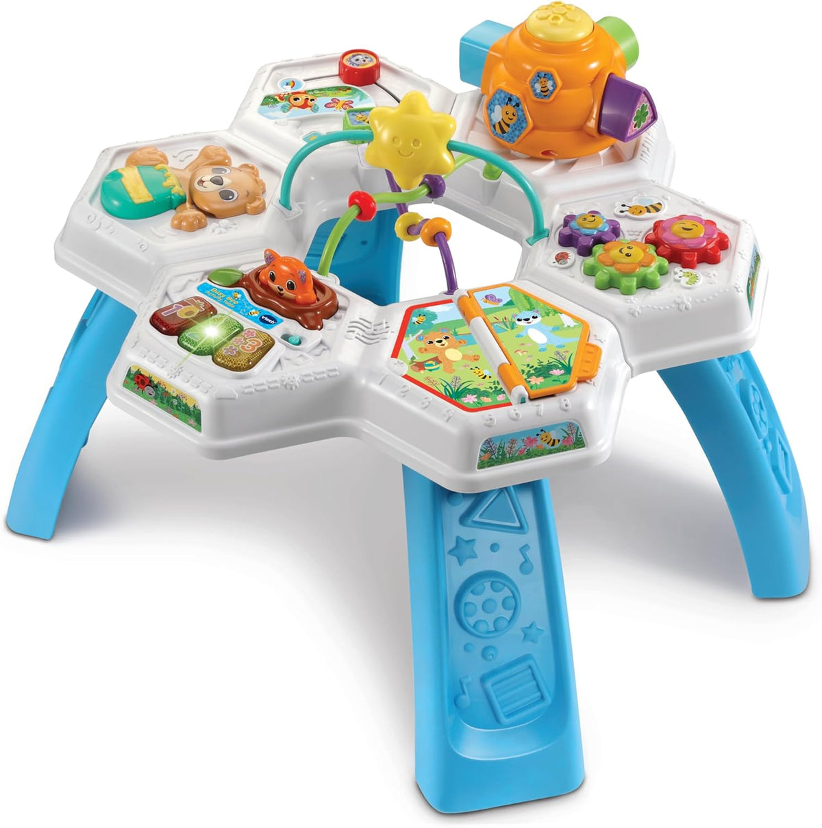 VTech Baby Busy Bee Activity Table – Interactive Learning & Musical Activity Toy