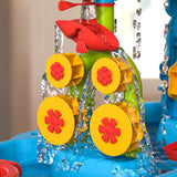 Doloowee Sand & Water Table with Chair – Kids Outdoor Water Play Table with Accessories