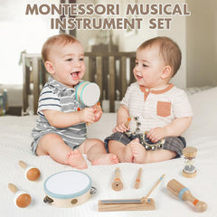 Kids Wooden Musical Instruments Set – Educational Music Toys for Toddlers