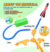 Anginne Toys for 3-12 Years Old Boys, Outdoor Garden Toys for Toddlers Age 3-7 Games Girls Gifts Age 3-9 Year Old Boys Birthday Presents Rockets Kits