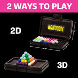 Learning Resources Kanoodle Puzzle Game – 3D Brain Teaser with 200 Challenges, Travel-Friendly STEM Toy, Gift Idea for Kids Ages 7 and Up, Retro-tri Color