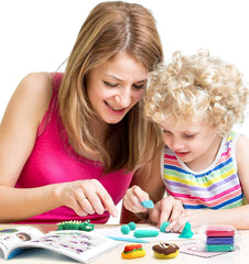 Sago Brothers Air Dry Clay 24 Colors Modelling Clay Kit for Kids