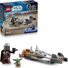 LEGO Star Wars Mandalorian & Grogu Speeder Bike Set 75436