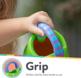 Nuby Fun Watering Can Baby Bath Toy - Easy Hold Handle | Outdoor Play | Suitable from 6 Months (Green)