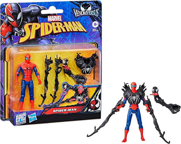 Marvel Spider-Man VenomVersus Deluxe Action Figure 4 Inch with Accessories
