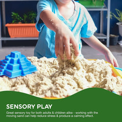 Rainbow Eco Play Sand - 20kg Natural, Non-Toxic Sand for Kids - Sandpit, Building, Sensory Play