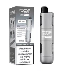🔥 Pyne Pod 6-in-1 PP6000 Disposable Vape – 20mg Nic Salt | 6000 Puffs | UK Stock 🇬🇧