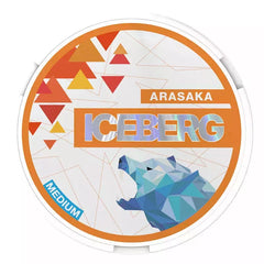 10x iCEBERG Nicopods Nicotine Pouches 22Flavours 13.8 mg Medium SNUS Pot Pack 20