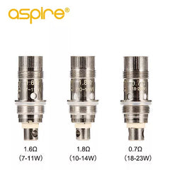 🔧 Authentic Aspire Nautilus Replacement Coils 0.7Ω | 1.6Ω | 1.8Ω | 2S | AIO Compatible Atomizer Heads ✅ 100% Genuine | UK Seller | Fast Dispatch