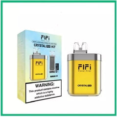 🔋 FLFI Crystal Pro 600 Puff Vape – Rechargeable Pod Device | 500mAh Battery 💨