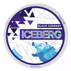 10x iCEBERG Nicopods Nicotine Pouches 22Flavours 13.8 mg Medium SNUS Pot Pack 20