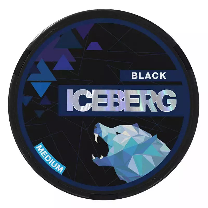 10x iCEBERG Nicopods Nicotine Pouches 22Flavours 13.8 mg Medium SNUS Pot Pack 20