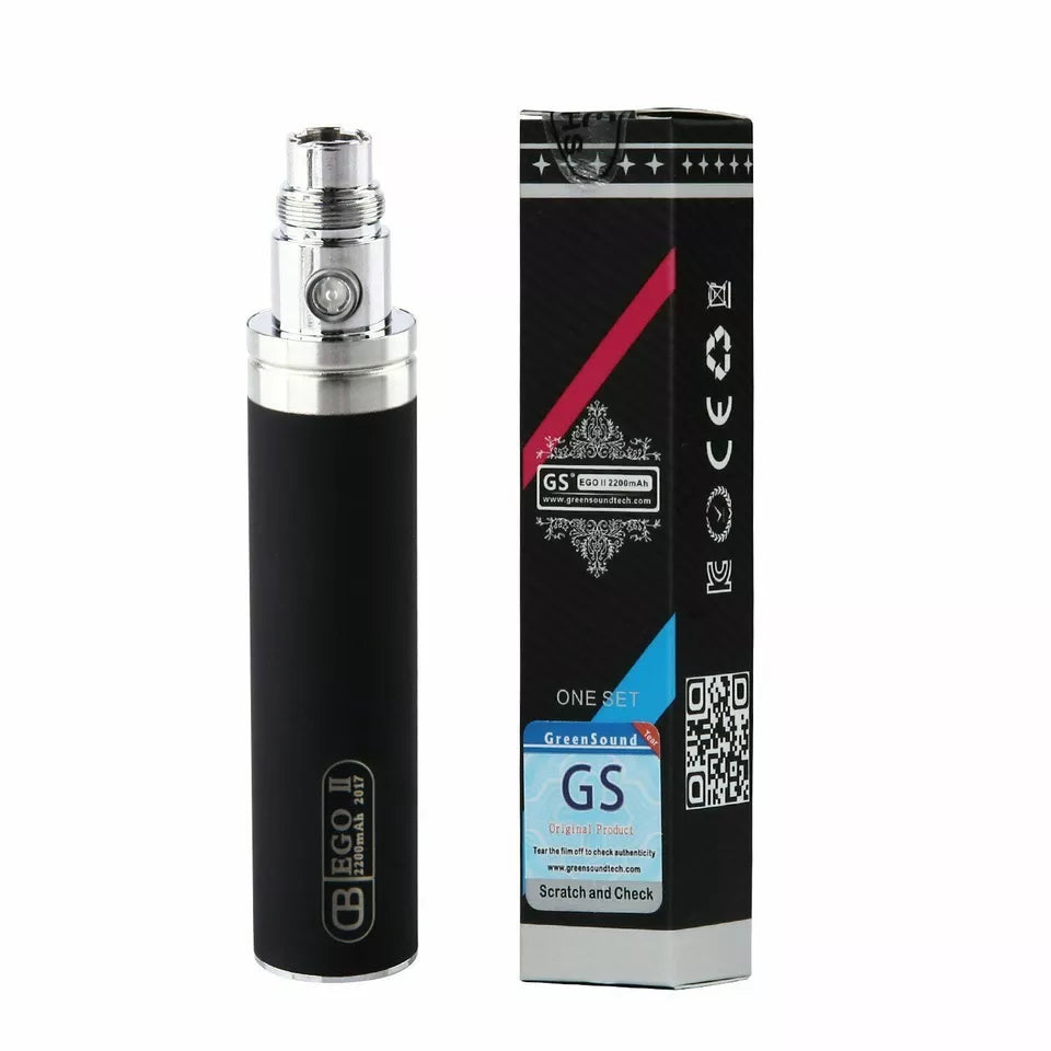 2x Packs of GS EGO II 2200mAh Batteries | All Colours Available | UK Seller | Fast Dispatch