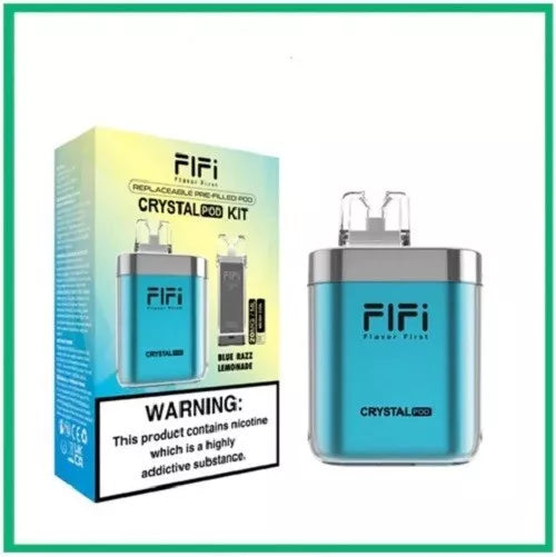🔋 FLFI Crystal Pro 600 Puff Vape – Rechargeable Pod Device | 500mAh Battery 💨