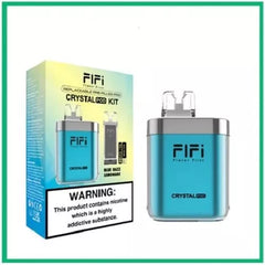 🔋 FLFI Crystal Pro 600 Puff Vape – Rechargeable Pod Device | 500mAh Battery 💨