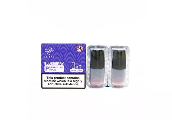 100% genuine Elf Bar Mate 500 P1 Pre-filled Pods 2% nic salt Vape e-Liquid