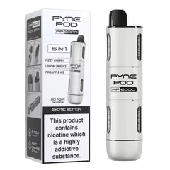 🔥 Pyne Pod 6-in-1 PP6000 Disposable Vape – 20mg Nic Salt | 6000 Puffs | UK Stock 🇬🇧