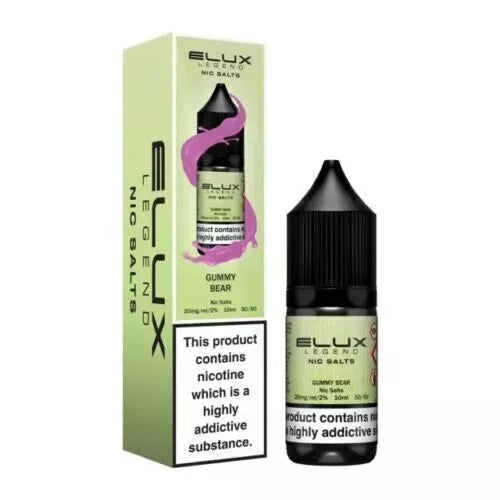 🔥 Elux Nic Salt E-Liquid Juice – 10mg / 20mg | 50VG/50PG | Premium Authentic Flavours for Refillable Vape Kits | UK Legal
