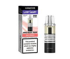 Lost Mary vaping device and packaging on a white background