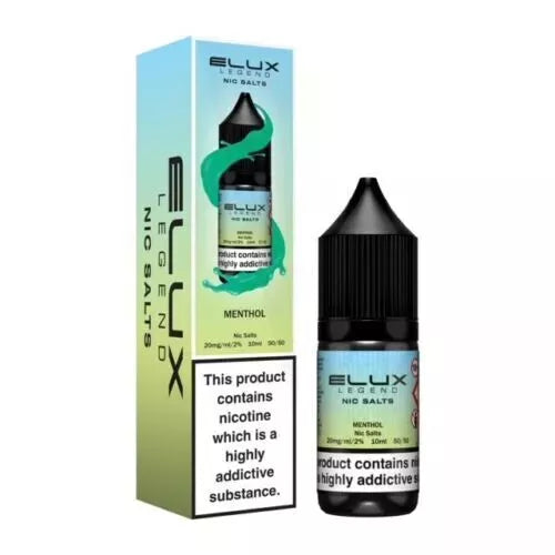 🔥 Elux Nic Salt E-Liquid Juice – 10mg / 20mg | 50VG/50PG | Premium Authentic Flavours for Refillable Vape Kits | UK Legal