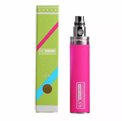 🔋 Genuine GreenSound GS EGO-III 3200mAh Battery – Full Pack of 9 Vibrant Colours | High-Capacity Vape Power!