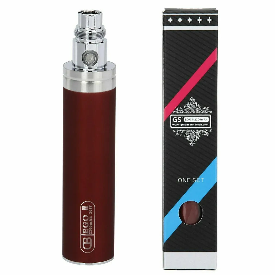 2x Packs of GS EGO II 2200mAh Batteries | All Colours Available | UK Seller | Fast Dispatch