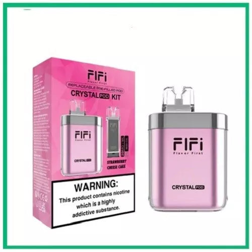 🔋 FLFI Crystal Pro 600 Puff Vape – Rechargeable Pod Device | 500mAh Battery 💨