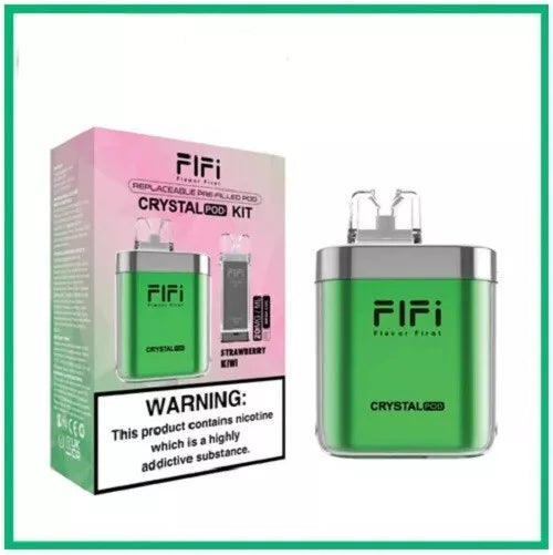 🔋 FLFI Crystal Pro 600 Puff Vape – Rechargeable Pod Device | 500mAh Battery 💨